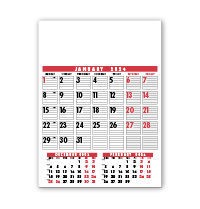 Commercial Planner - Red and Black