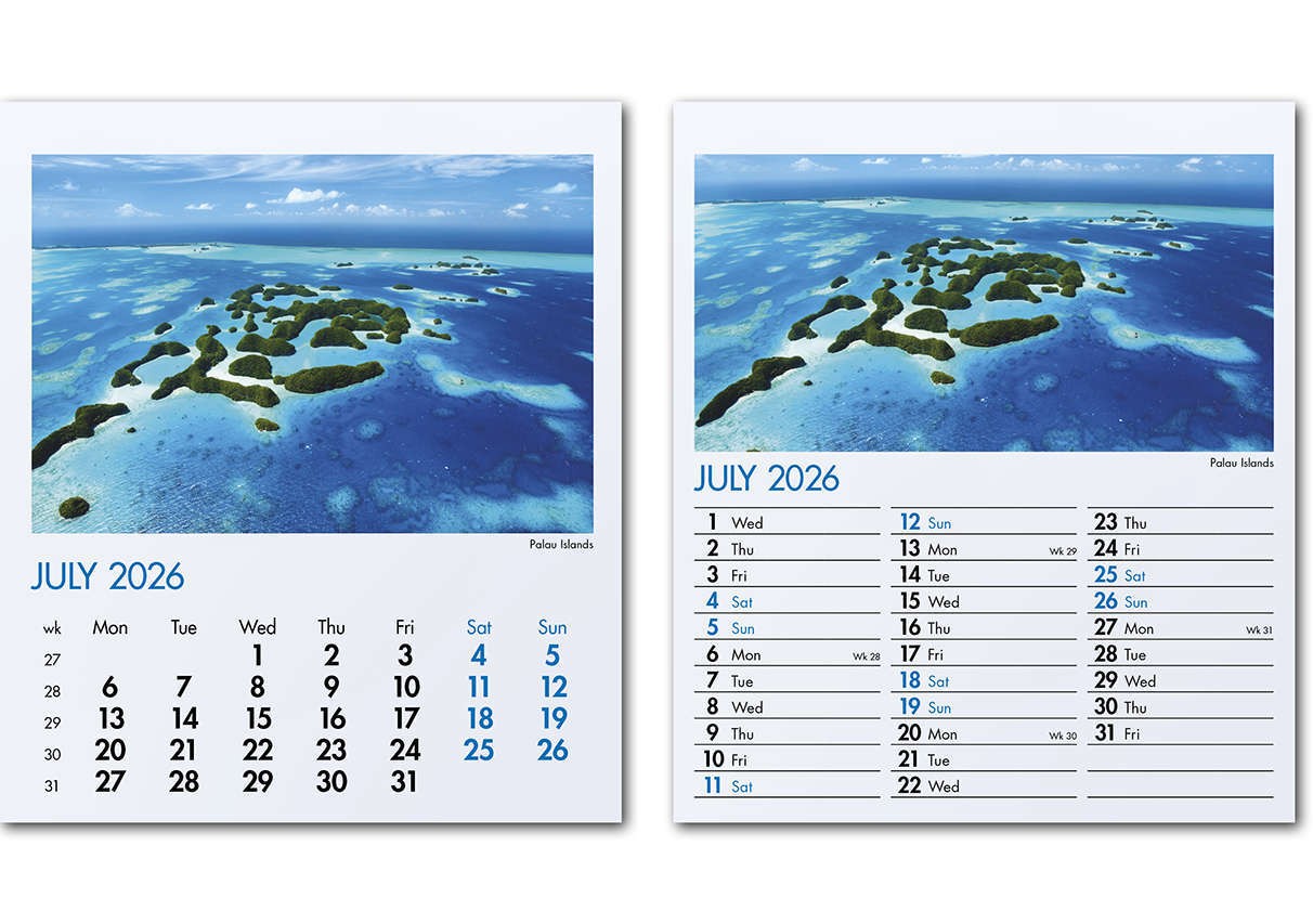 Blue Planet Mini Desk