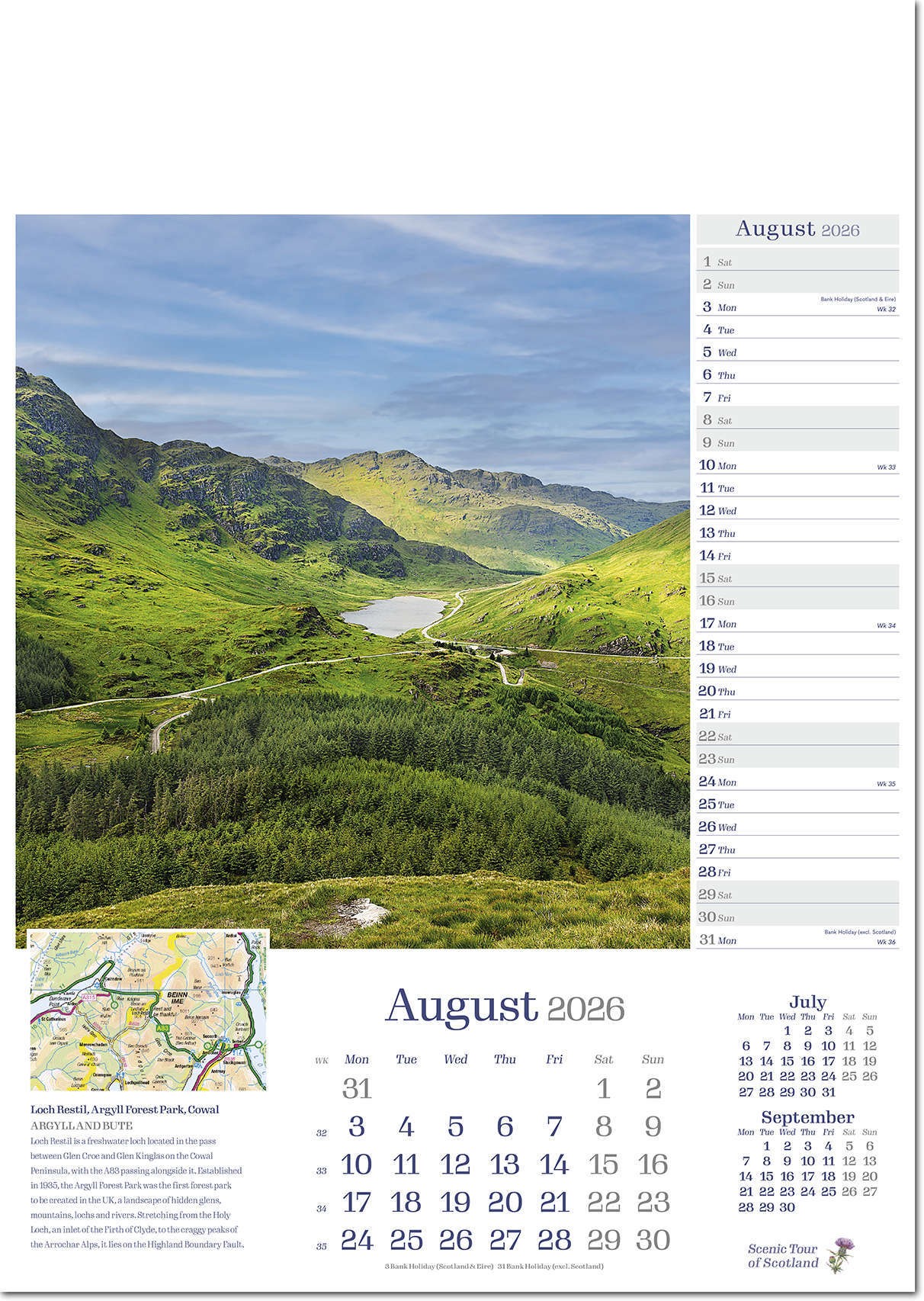 Scenic Tour of Scotland