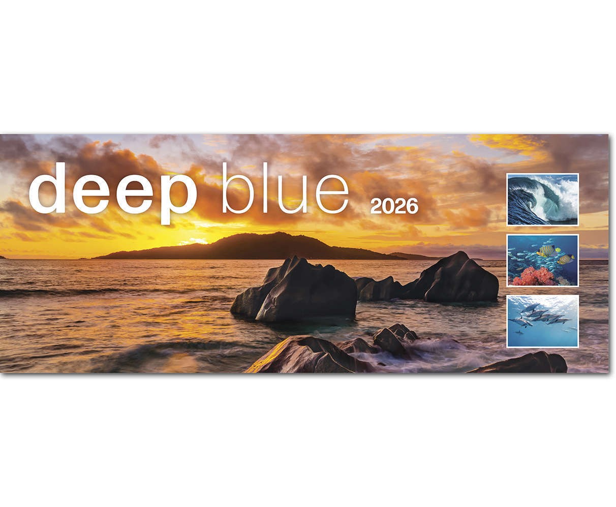 Deep Blue Desk